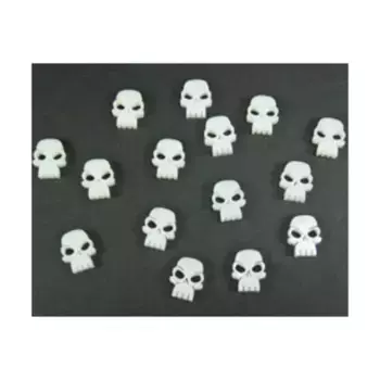 Жетоны мини-черепов — белые, Token Sets - Skull Tokens (Litko Aerosystems)