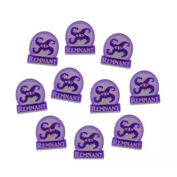 Жетоны остатков Ктулху — фиолетовые, Arkham Horror - Call of Cthulhu Gaming Accessories (Litko Aerosystems)