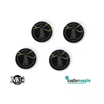 Жетоны пилонов (M3E), Malifaux - Tokens, Markers, & Templates (Customeeple)