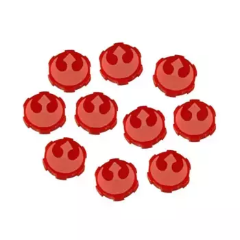 Жетоны победы повстанцев — красные, Star Wars - Legion Gaming Accessories (Litko Aerosystems)