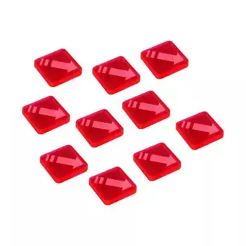 Жетоны штамма Space Fighter 2-го издания — флуоресцентно-розовые, Star Wars - X-Wing Miniatures Gaming Accessories (Litko Aerosystems)