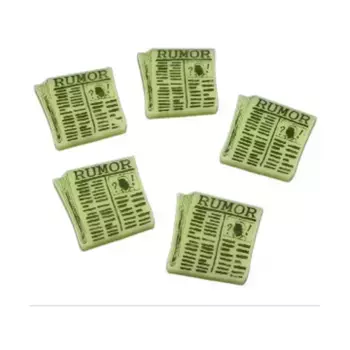 Жетоны слухов — слоновая кость (5), Token Sets - Miscellaneous (Litko Aerosystems)