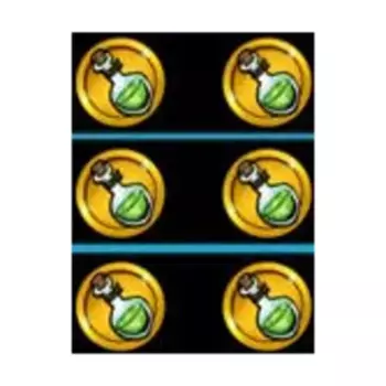 Жетоны зелий (6), Elfball Miniatures - Gaming Tokens