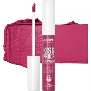 Жидкая губная помада Kiss Proof No Transfer 08 Camelia Стойкая Andreia