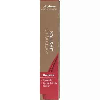 Жидкая губная помада Magic Finish Matt вишнёвая M. Asam, 4 ml