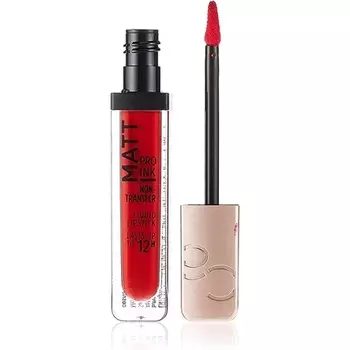 Жидкая губная помада Matt Pro Ink Non-Transfer 090 This Is My Statement Red Matte Vegan без парабенов, 5 мл, Catrice