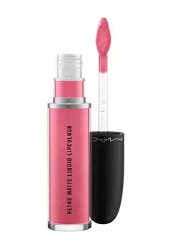 Жидкая губная помада Retro Matte Liquid Lipcolor Metallics MAC, цвет metallic rose