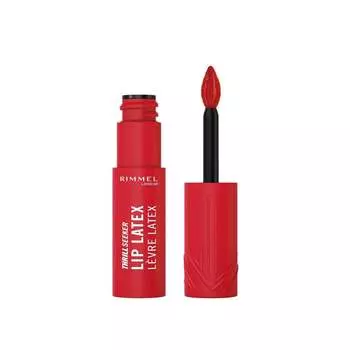 Жидкая губная помада Rimmel Thrill Seeker Lip Latex с гиалуроновой кислотой и витамином Е №. 400 Риммель Красный, 6 мл