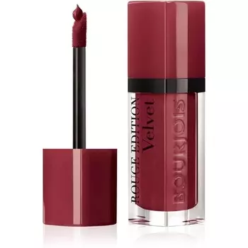 Жидкая губная помада Rouge Edition Velvet 24 Dark Cherie Reds 7,7 мл, Bourjois
