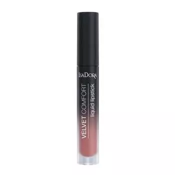 Жидкая матовая губная помада Velvet Comfort 52 Coral Rose IsaDora