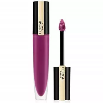 Жидкая матовая помада 104 I Rebel, 7 мл L'oreal Paris, Rouge Signature, L'oral Paris