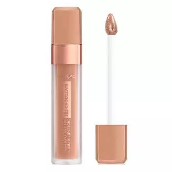 Жидкая матовая помада 844 Sweet Touch, 7,6 мл L'oreal Paris, Les Chocolats, L'oral Paris