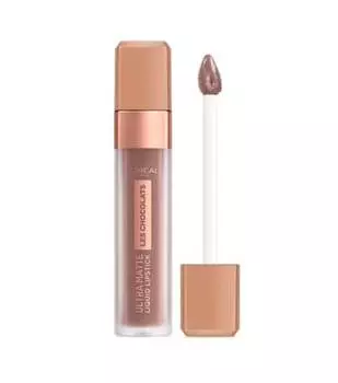Жидкая матовая помада 858 Oh My Choc, 7,6 мл L'oreal Paris, Les Chocolats, L'oral Paris