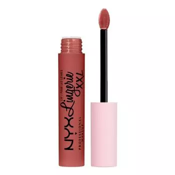 Жидкая матовая помада Lingerie XXL NYX Professional Makeup, цвет warm up, 4 мл