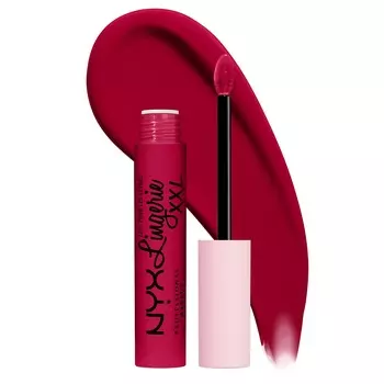 Жидкая матовая помада lip lingerie xxl Nyx Professional Makeup, цвет stamina, 4 мл