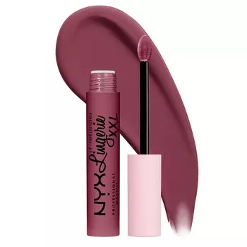 Жидкая матовая помада lip lingerie xxl Nyx Professional Makeup, цвет bust-ed, 4 мл
