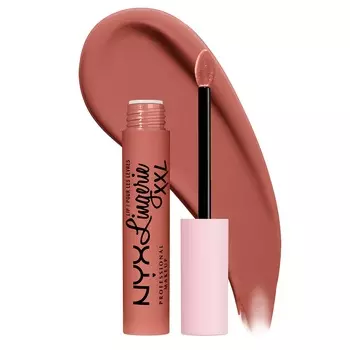Жидкая матовая помада lip lingerie xxl Nyx Professional Makeup, цвет turn on, 4 мл