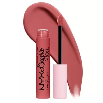 Жидкая матовая помада lip lingerie xxl Nyx Professional Makeup, цвет xxpose me, 4 мл