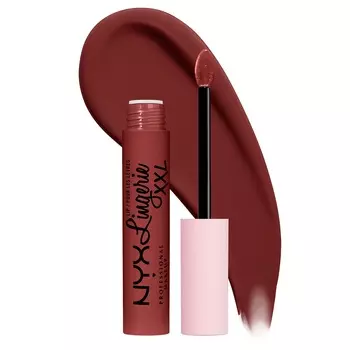 Жидкая матовая помада lip lingerie xxl Nyx Professional Makeup, цвет straps off, 4 мл