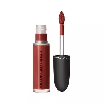 Жидкая матовая помада retro matte liquid lipcolour Mac, цвет chili addict, 5 мл