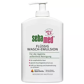Жидкая моющая эмульсия в гигиеническом дозаторе 400мл, Sebamed