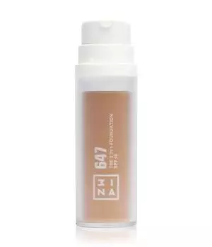 Жидкая основа 3INA The 3 in 1 Foundation SPF 15, Nr. 647 - Medium gold, 30 ml