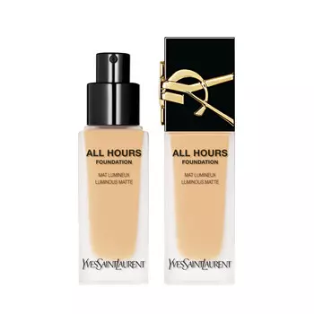 Жидкая основа all hours foundation spf39 Yves Saint Laurent, цвет nr. lw4, 25 мл