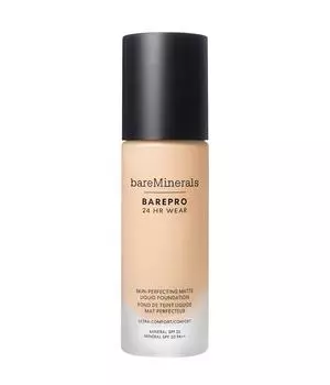 Жидкая основа bareMinerals BarePro 24H Matte Comfort Liquid Foundation, Fair 10 Warm, 30 ml
