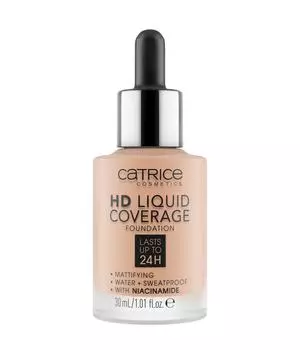 Жидкая основа CATRICE HD Liquid Coverage, Nr. 020 - Rose Beige, 30 ml