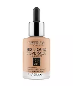 Жидкая основа CATRICE HD Liquid Coverage, Nr. 040 - Warm Beige, 30 ml