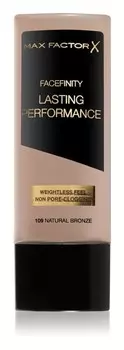 Жидкая основа для длительного эффекта Max Factor Facefinity Lasting Performance, оттенок 109 Natural Bronze 35 мл