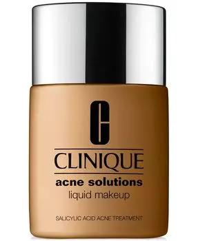 Жидкая основа для макияжа Acne Solutions, 1 унция Clinique, цвет Toasted Wheat