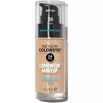 Жидкая основа для макияжа Revlon ColorStay для нормальной и сухой кожи SPF20, от среднего до полного покрытия, 30 мл, оттенок 150