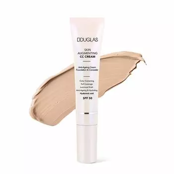 Жидкая основа и CC-крем в одном douglas make up skin augmenting cc cream spf50 Douglas Collection, цвет nr. 1lc, 30 мл