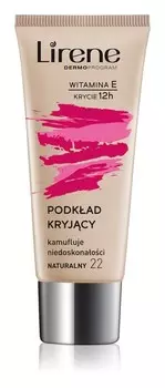 Жидкая основа Lirene Vitamin E, оттенок 22 Natural 30 мл