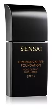 Жидкая осветляющая пудра SPF 15 Sensai Luminous Sheer, оттенок LS202 Ochre Beige 30 мл