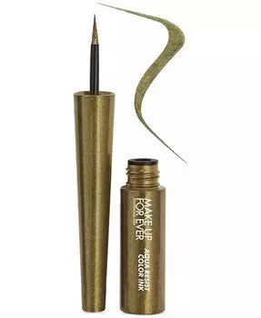 Жидкая подводка для глаз Aqua Resist Color Ink Make Up For Ever, цвет 14 Matte Cobalt - (Vibrant Cobalt Matte)