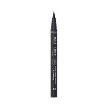 Жидкая подводка для глаз Infalible Micro Liner L'Oreal, цвет obsidian