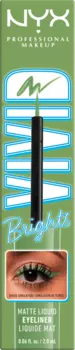 Жидкая подводка для глаз Matt Vivid Bright 02 Ghosted Green 20мл NYX PROFESSIONAL MAKEUP