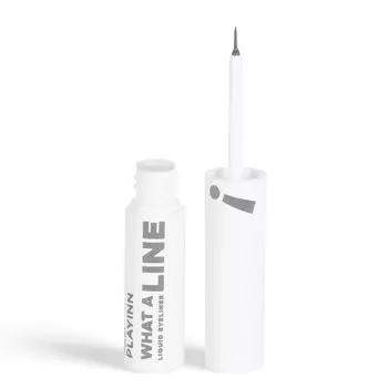 Жидкая подводка для глаз playinn what a line! liquid eyeliner Inglot, цвет nr. 16 lazy gray, 3.5 мл
