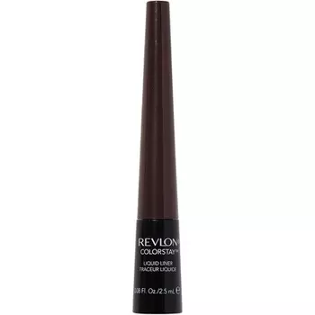 Жидкая подводка для глаз Revlon Colorstay, водостойкая, стойкая, стойкая косметика для глаз с ультратонким кончиком, черный, коричневый, 2,5 мл