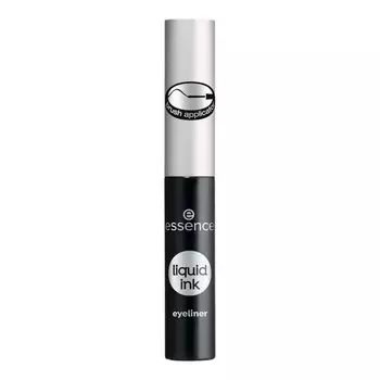 Жидкая подводка для глаз с ручкой Essence, 3 мл (black)