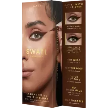 Жидкая подводка для глаз Vanta Lash Adhesive коричневого цвета Swati
