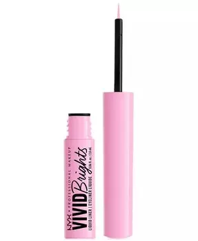 Жидкая подводка Vivid Brights Nyx Professional Makeup, цвет Sneaky Pink