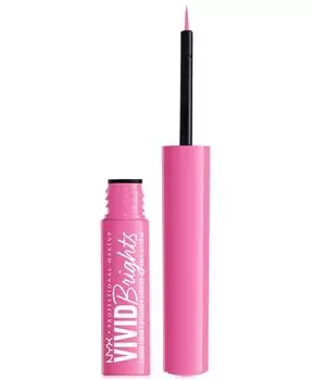 Жидкая подводка Vivid Brights Nyx Professional Makeup, цвет Blue Thang
