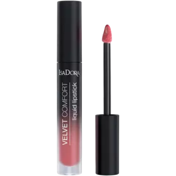 Жидкая помада 52 коралловая роза Isadora Velvet Comfort Liquid, 4 мл