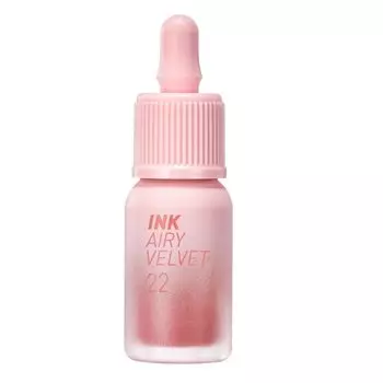 жидкая помада Peripera Ink Airy Velvet, оттенок 22 Center Peach, 4 г