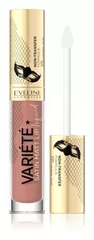 Жидкая помада с матовым финишем Eveline Cosmetics Varit, оттенок 01 Caramel Cake 4,5 мл