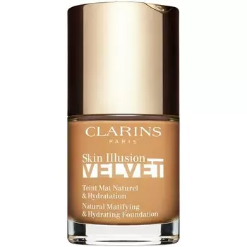 Жидкая тональная основа Clarins Skin Illusion Velvet с матовым финишем и питательным эффектом оттенок 114N 30 мл