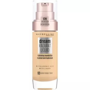 Жидкая тональная основа Maybelline Dream Satin Liquid Foundation 24 Golden Beige 30 мл Maybelline New York